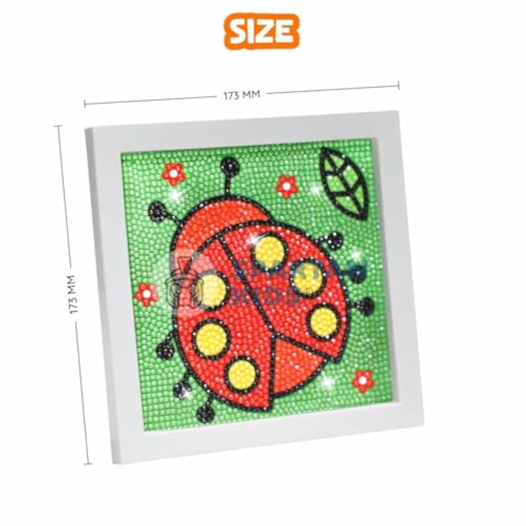 Ladybug Diamond Painting Kit for Set of 5